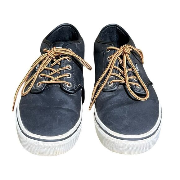 Vans Other - Vans Men’s Black Leather Shoes, Size 10.5